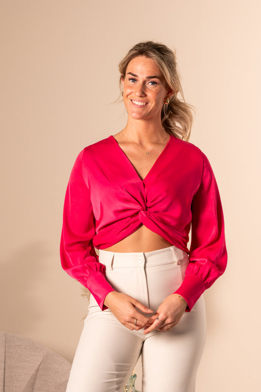 Blouse Roos roze